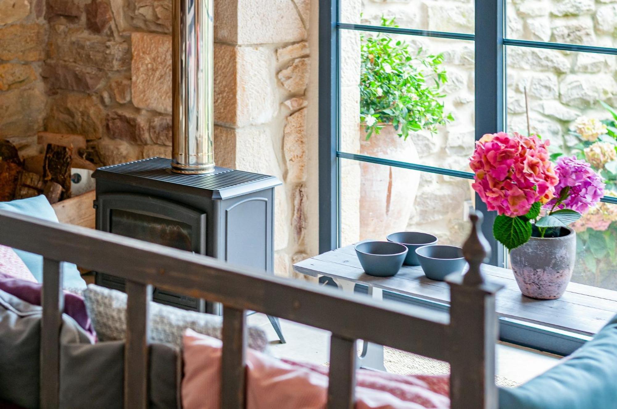 La Casa De Piedra Villa Herrera de Ibio Dış mekan fotoğraf